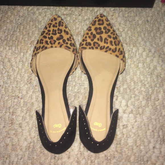 Leopard Print Gap Flats