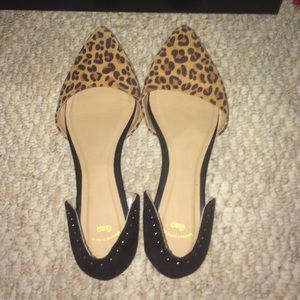 Leopard Print Gap Flats