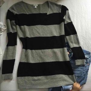 Striped bp sweater