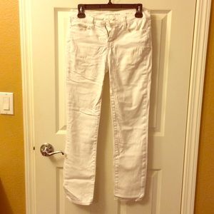 White skinny jeans CK Size 27x30