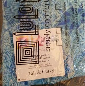 Lularoe TC leggings blue shades NWT