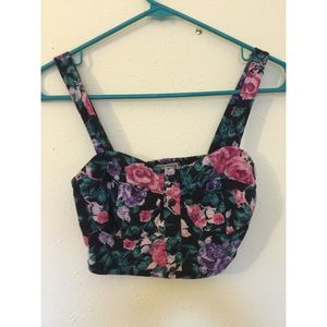 Floral Crop Top