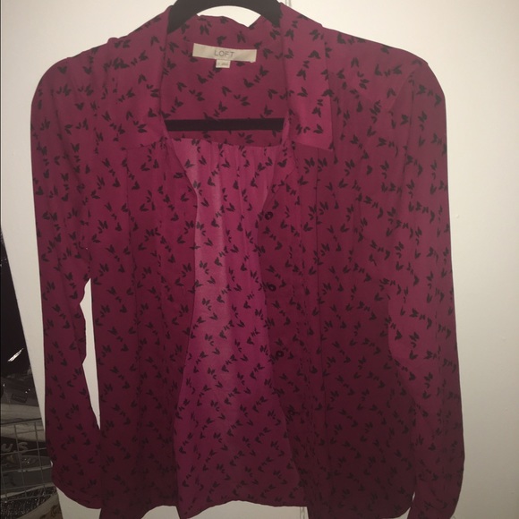 Long sleeve blouse from the loft