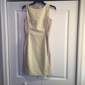 NWOT Belle by Badgley Mischka sheath dress