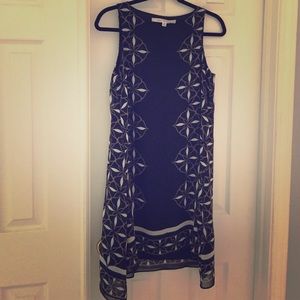 Sheath printed dress