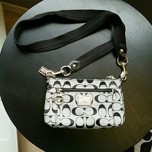Authentic Coach cross body purse