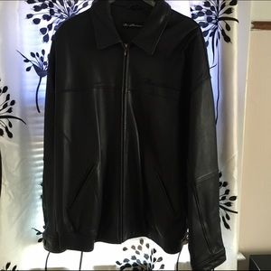 Navy Blue Marc Buchanan Leather