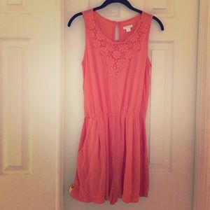 Coral romper
