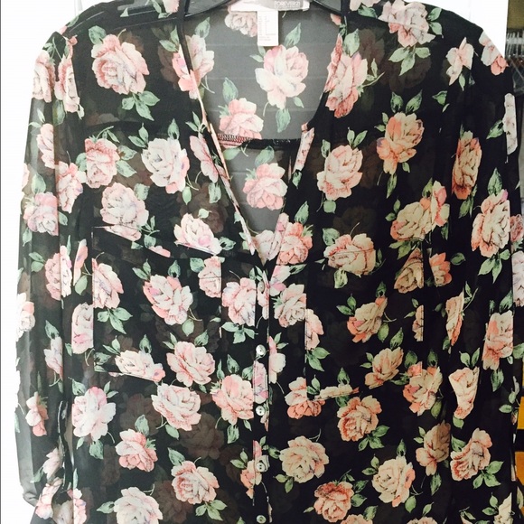 Floral blouse
