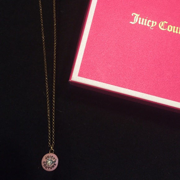 Juicy couture cupcake necklace