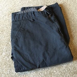 Men's Black cargo shorts
