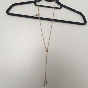 Madewell Wishbone Necklace