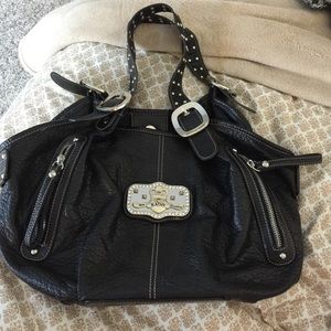 Black purse