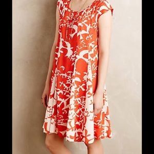 Anthropologie Maeve Indiga Swing Dress