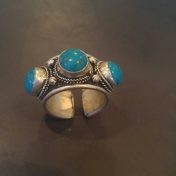 Spell Jewelry - // Turquoise and metal ring