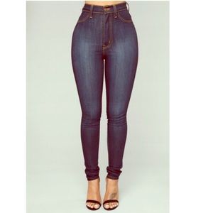 Classic high waist skinny jeans