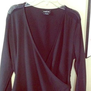 Bebe Asymmetrical top