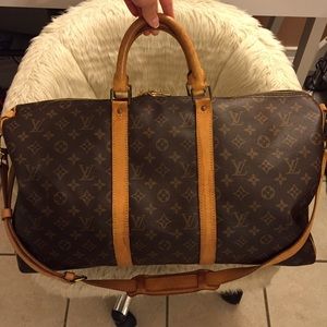 Authentic Louis Vuitton Bandouliere Keepall 50