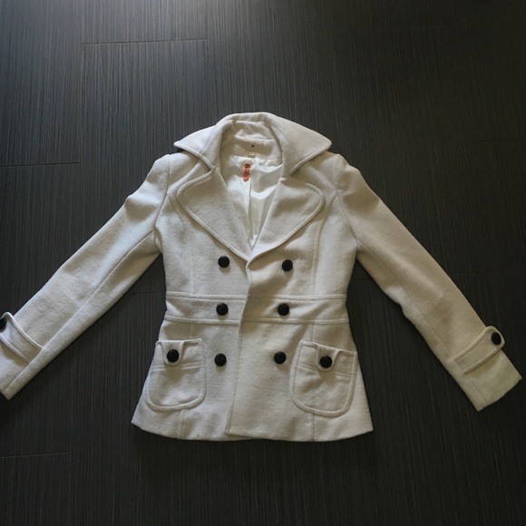 Wool white jacket