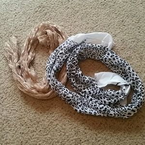 Two summer scarf bundle