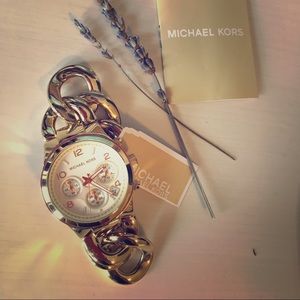 Michael Kors Runway Twist Chronograph Watch