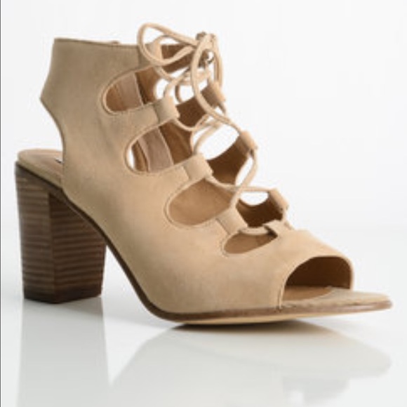 chinese laundry lace up heels