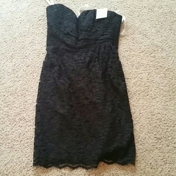 NWT black lace dress