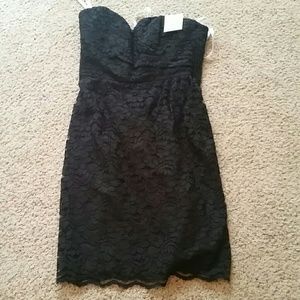 NWT black lace dress