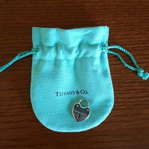 Authentic Tiffany's Heart Lock Pendant