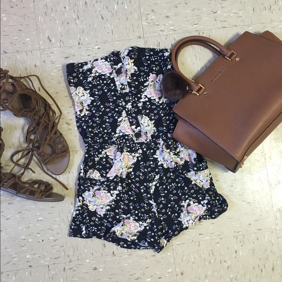 Floral Romper