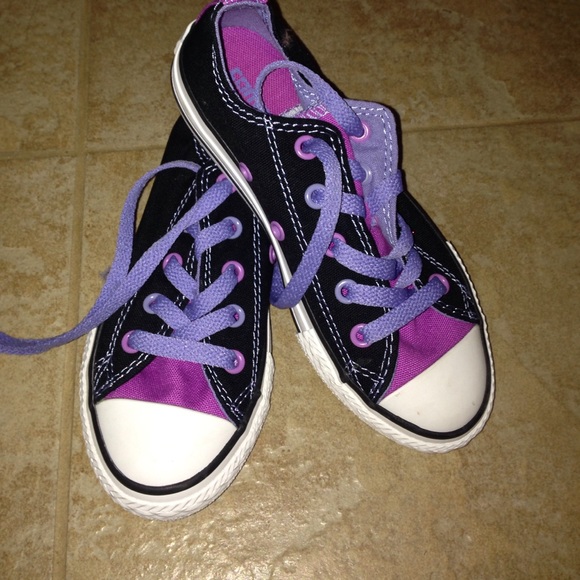 *Brand new* kids purple converse