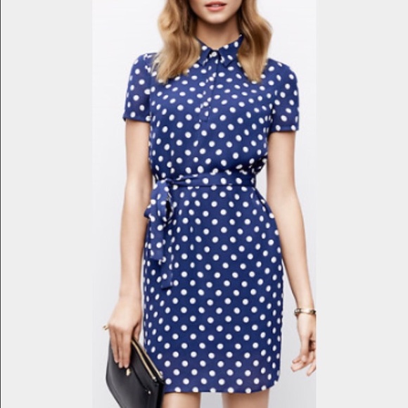Polka Dot Short Sleeve Dress