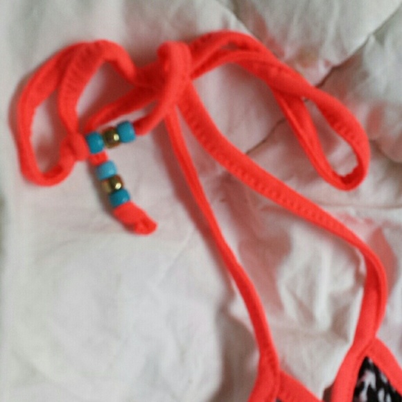 Aztec Print Strappy Tank Top | Size Large - Picture 2 of 3