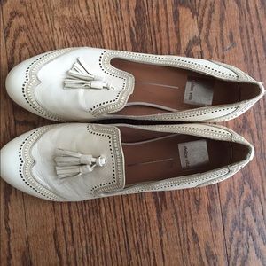 Dolce Vita Cream Tassel Loafers