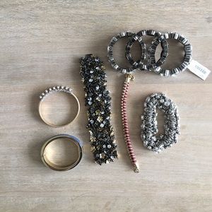 8 jcrew bracelets at amazing price!!
