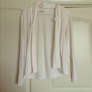 Cream cardigan