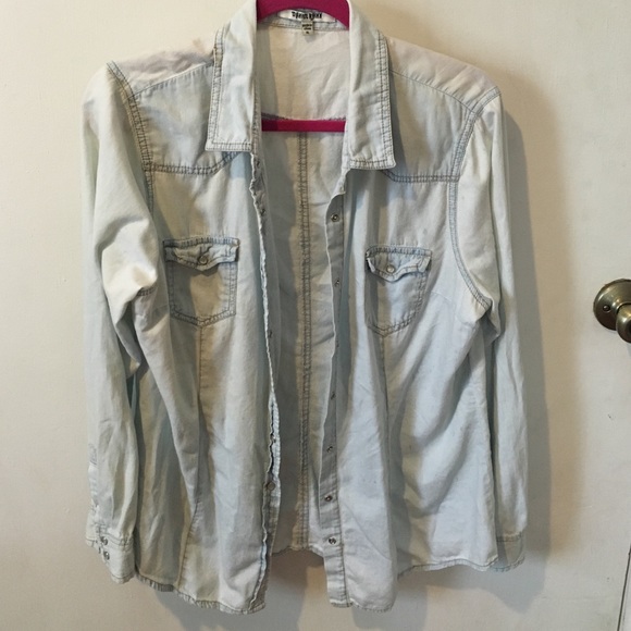 Light blue chambray