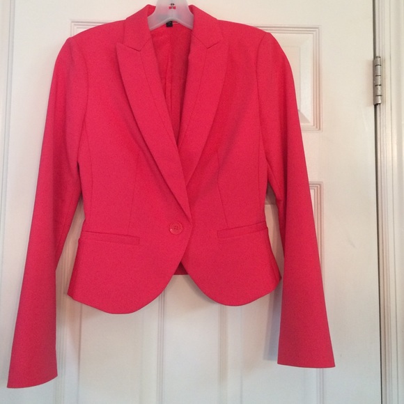 Hot pink blazer