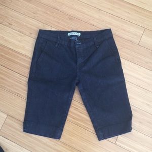 J brand trouser shorts