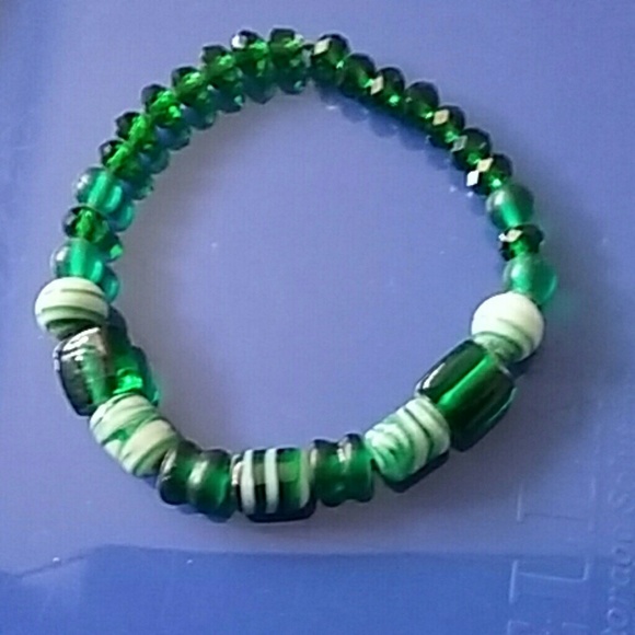 Handmade beaded bracelet
