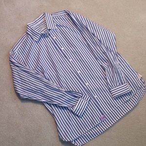 Thomas Pink Striped button down. Gorgeous!