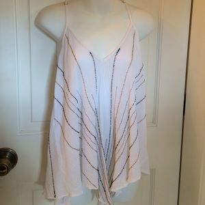Free people beaded top