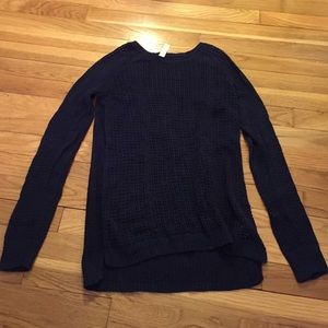 Navy blue sweater