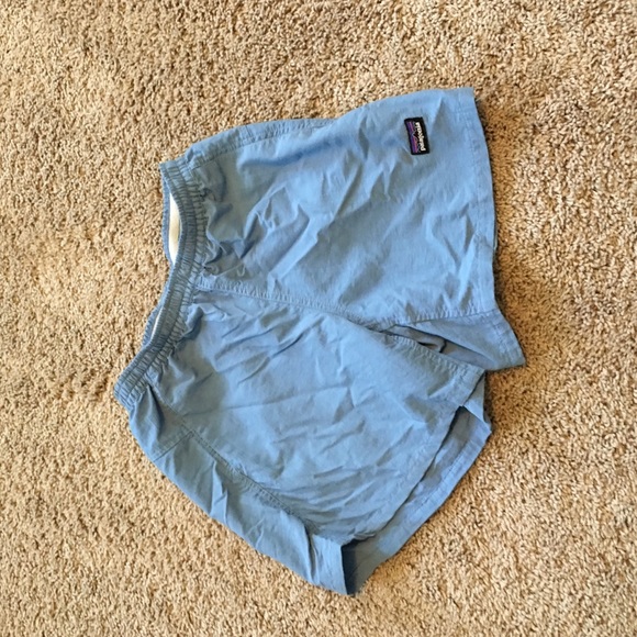 blue Patagonia shorts-- women's xs