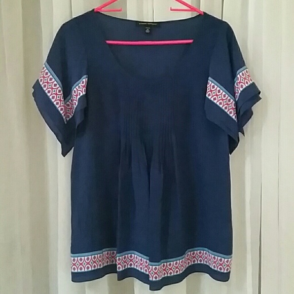 Banana Republic Silk Hankercheif Top XS