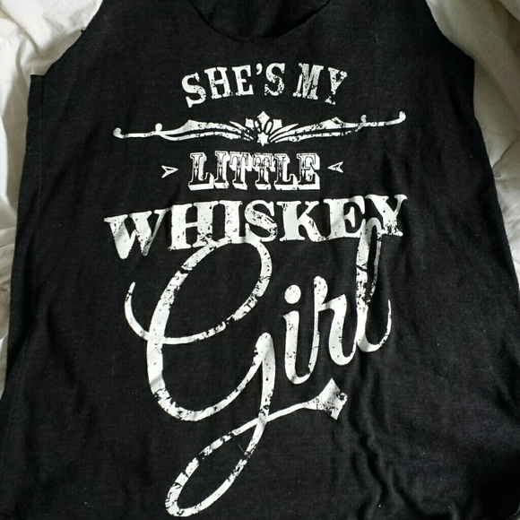 Whiskey Girl Razor-Back Tank | Medium