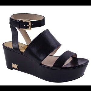 MICHAEL Michael Kors Platform Wedge Sandals Size 9
