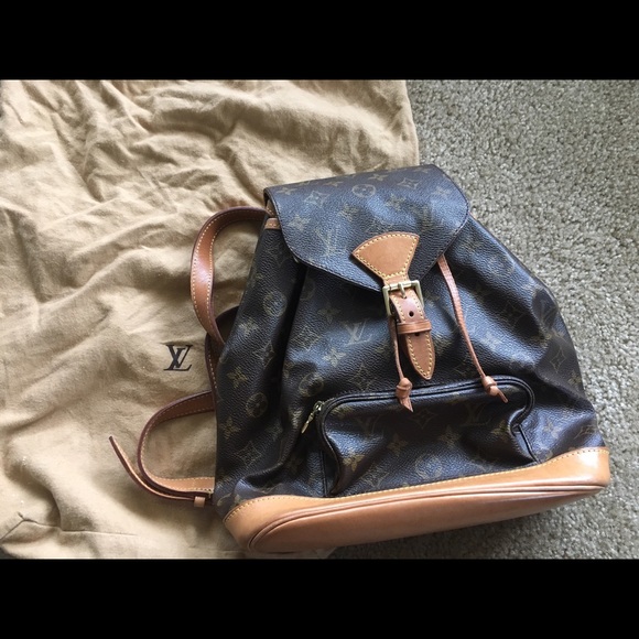 Authentic Louis Vuitton Montsouris MM