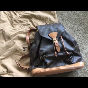 Authentic Louis Vuitton Montsouris MM