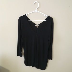 3/4 sleeved Anthropologie cotton shirt